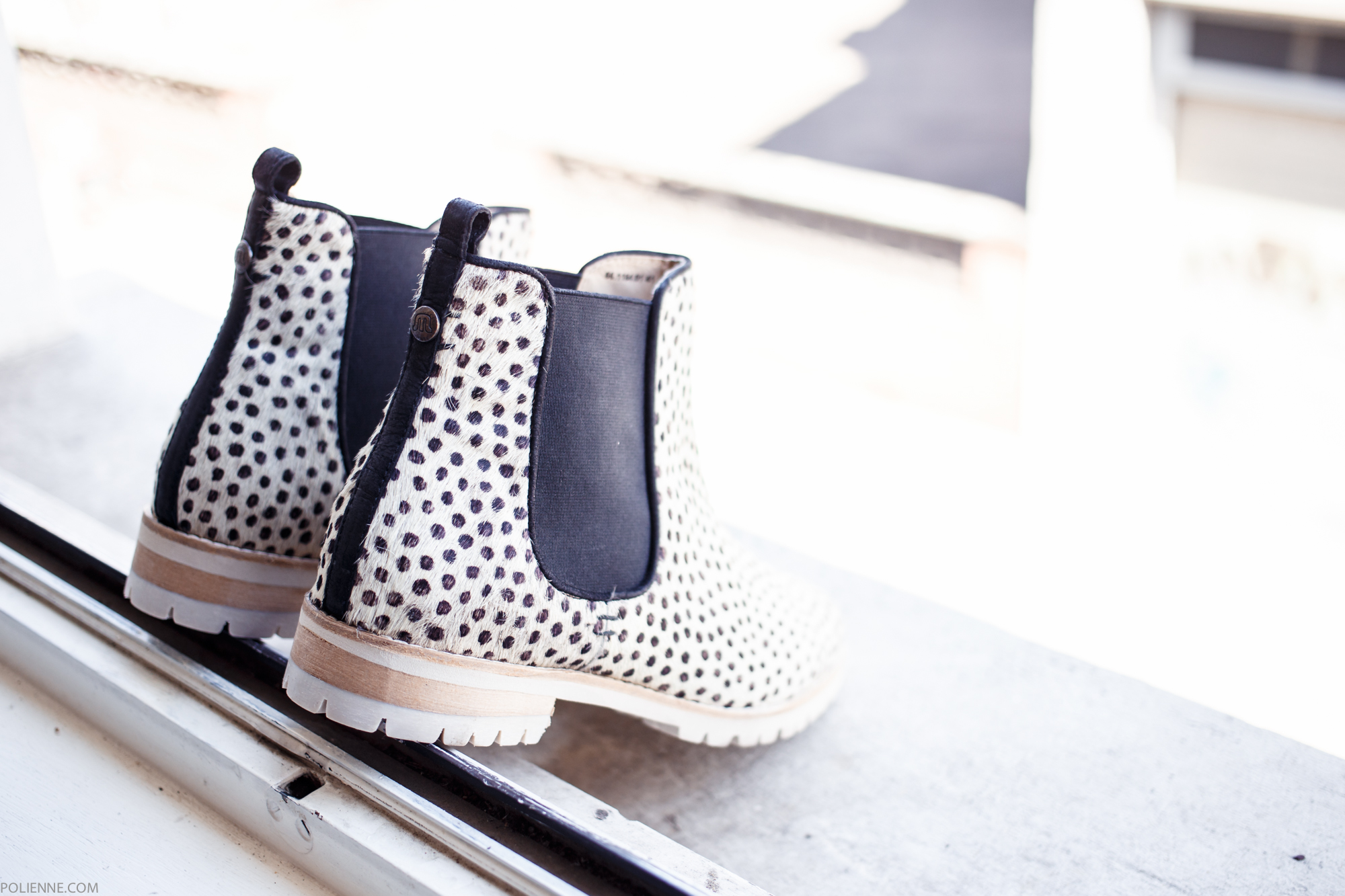 dalmatian print boots