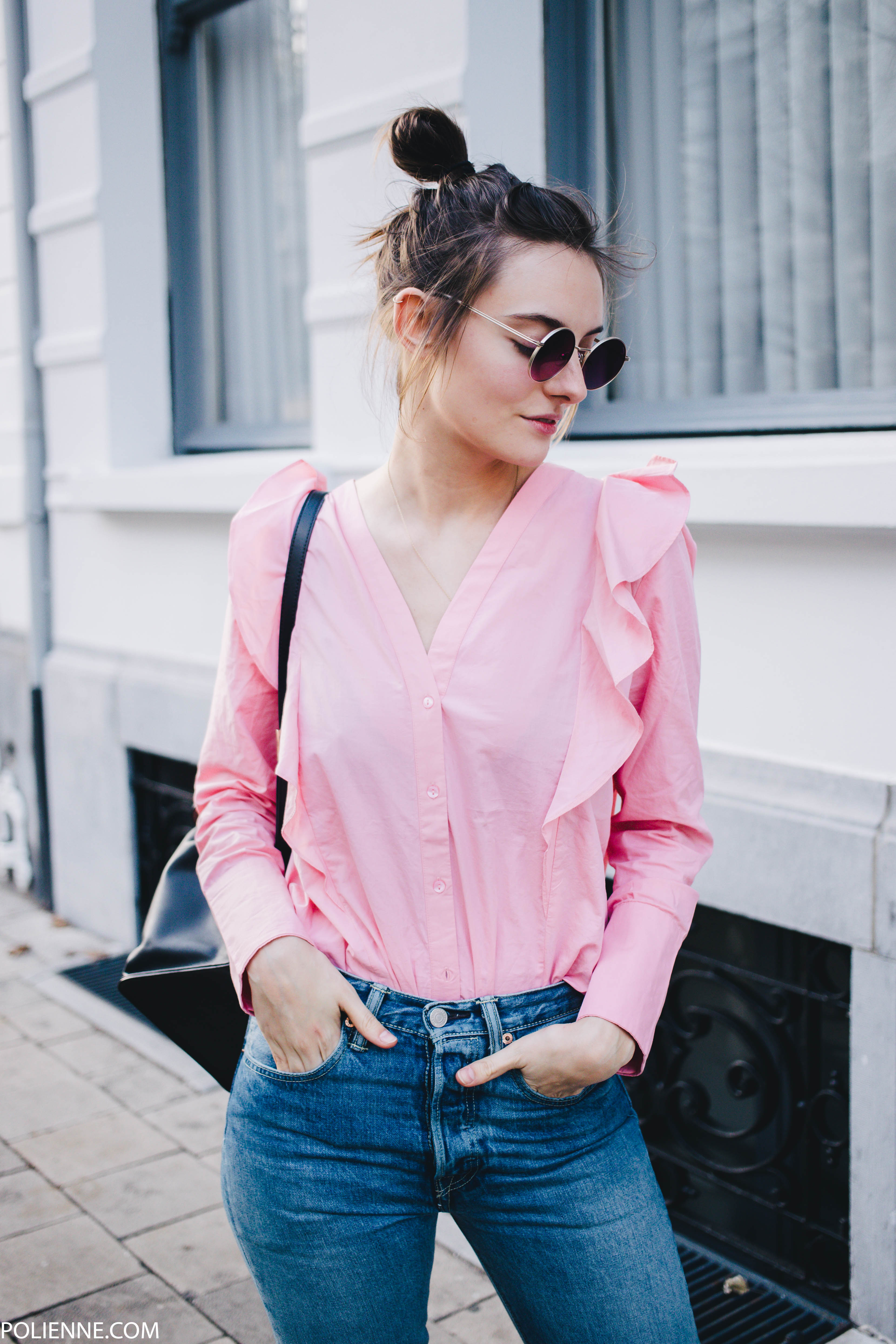 How to rock pink as a edgy girl, POLIENNE