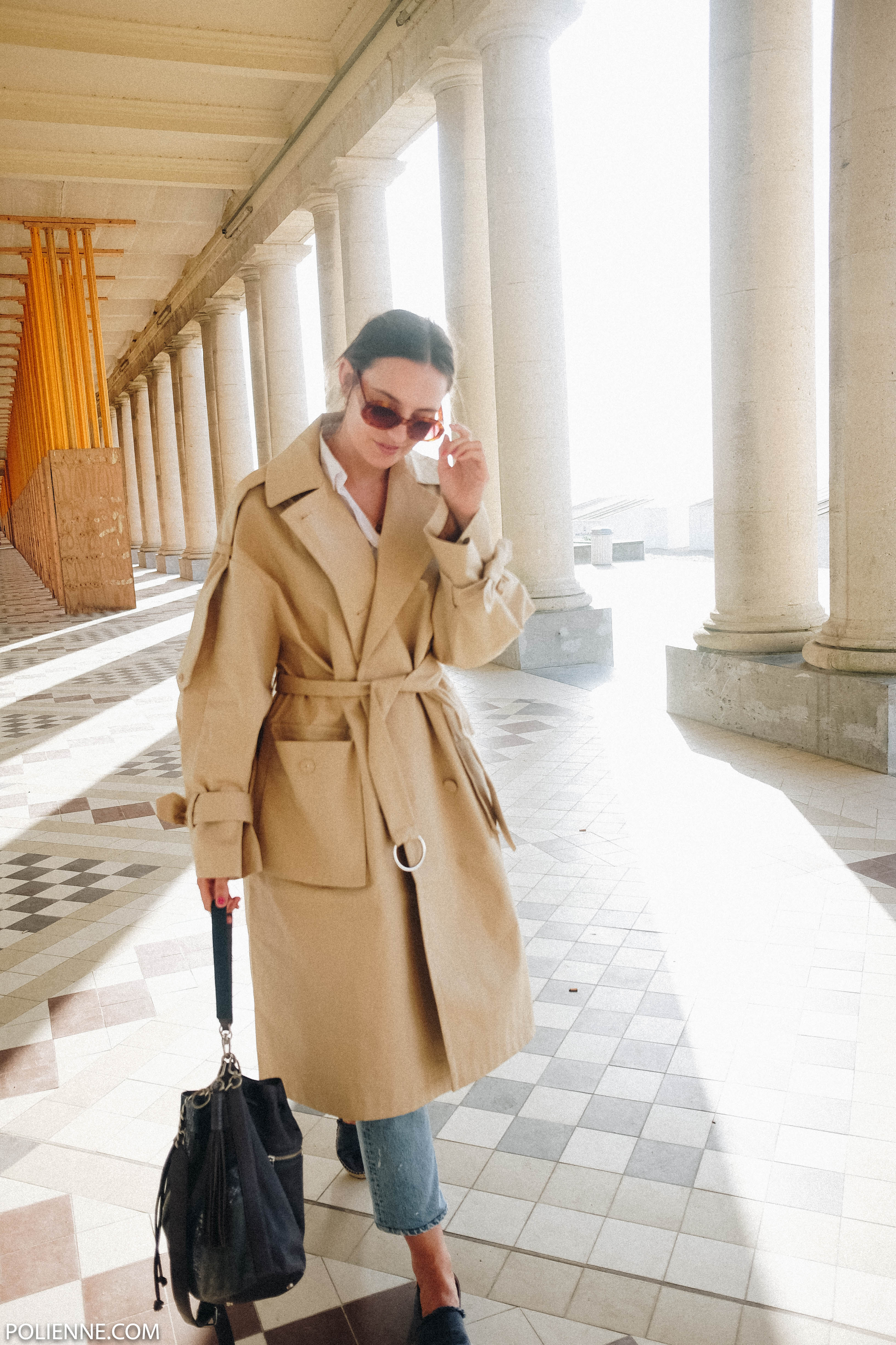 oversized trench coat zara