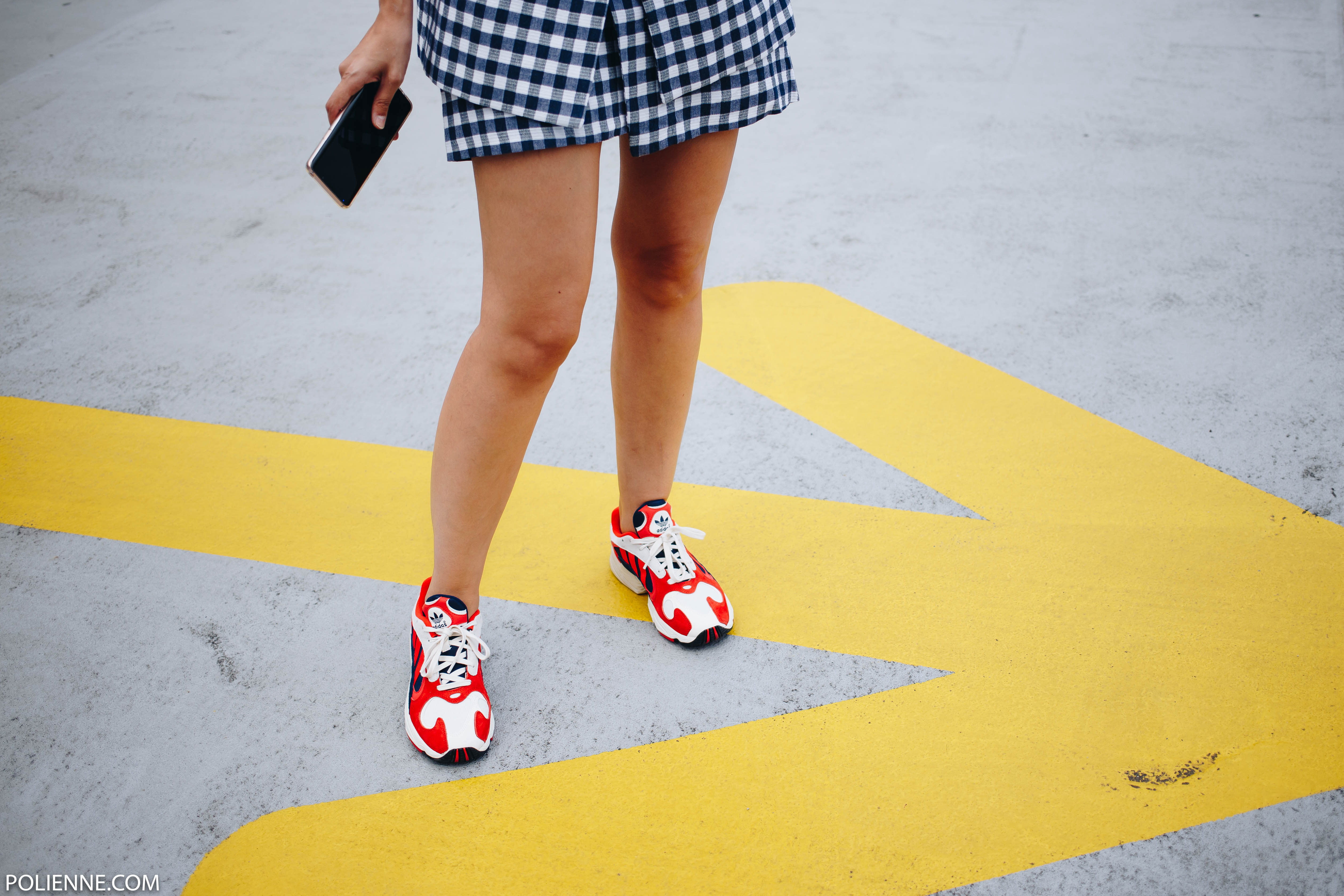 adidas yung 1 red white blue