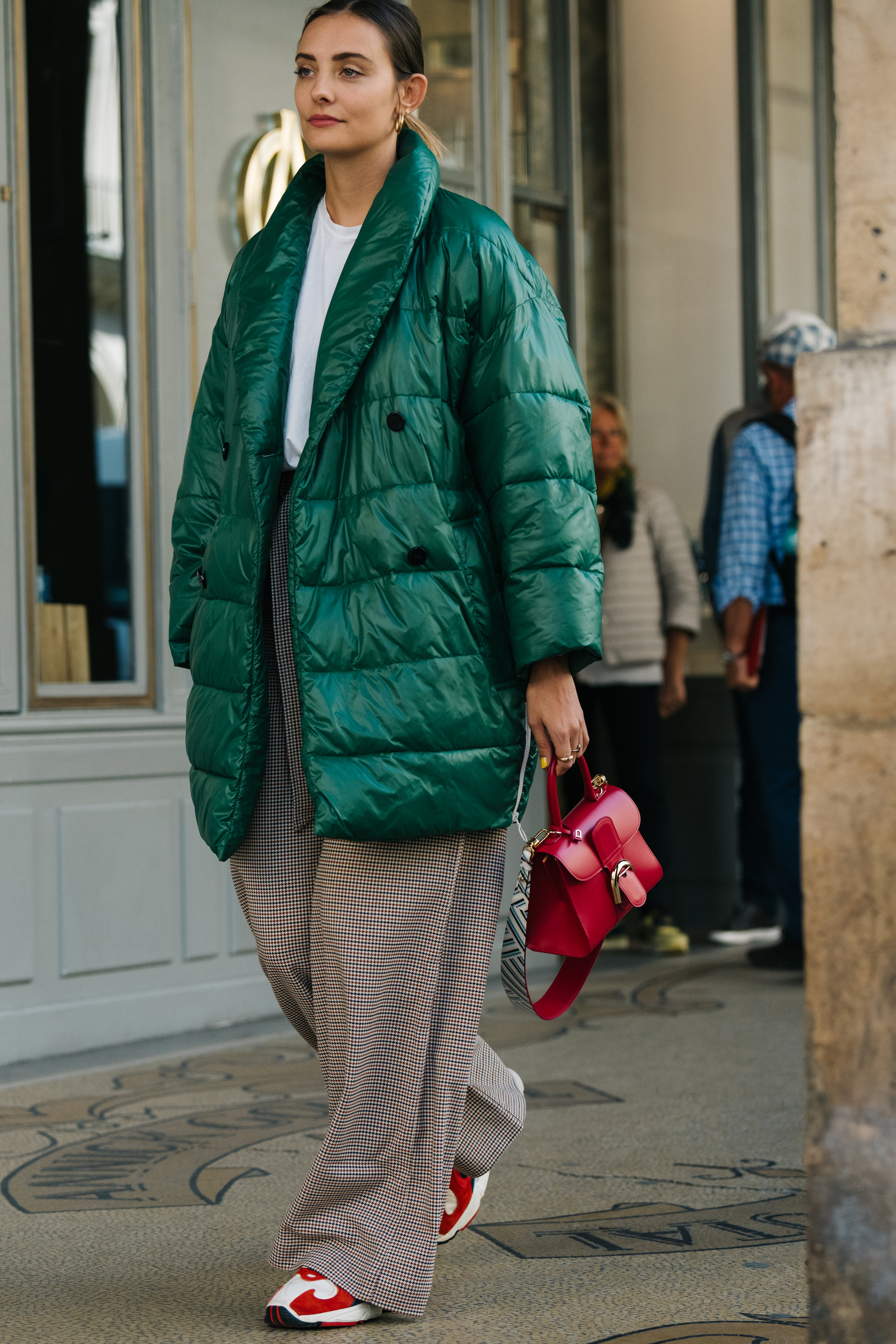 Snapped at Delvaux, PFW - polienne