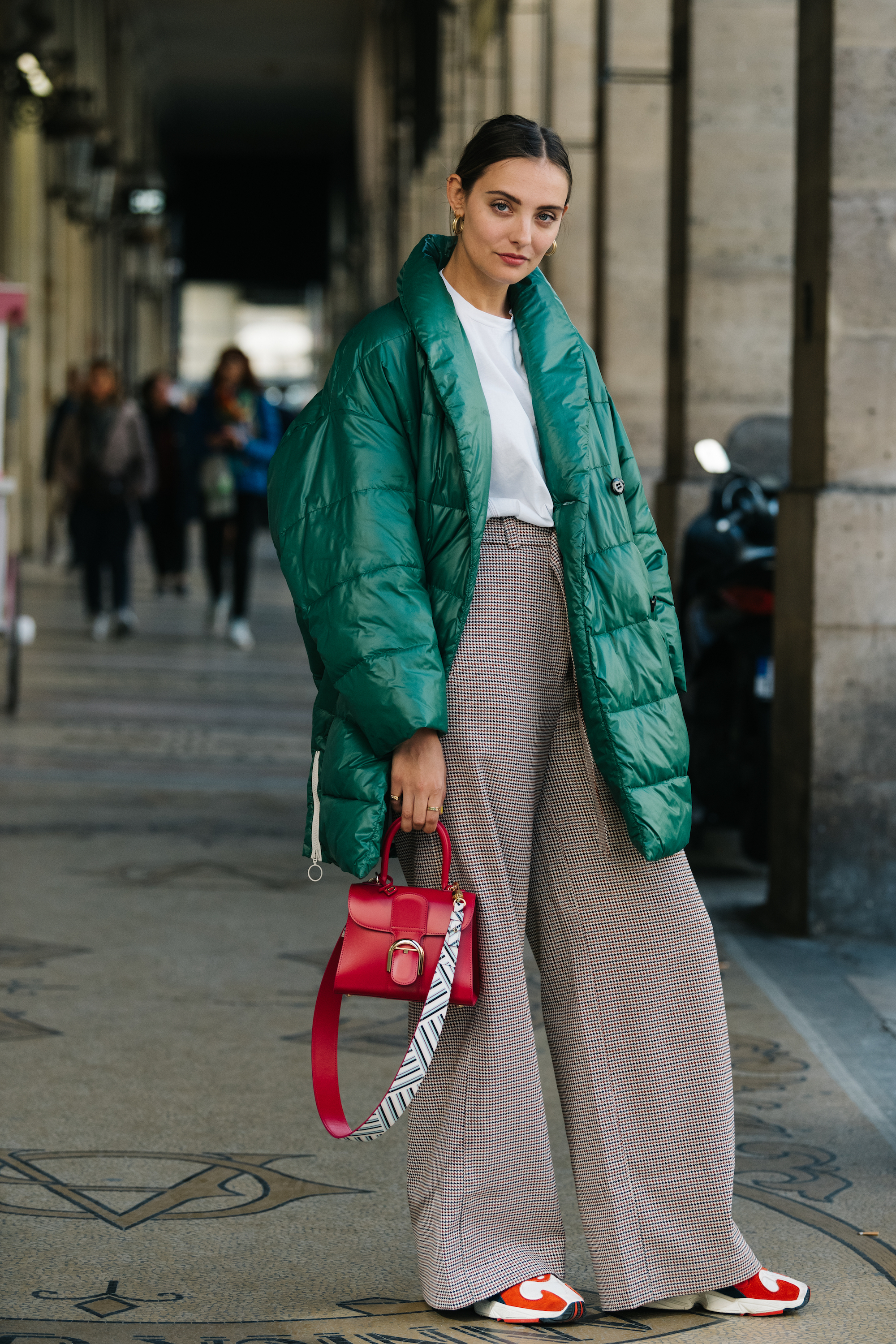 Snapped at Delvaux, PFW - polienne