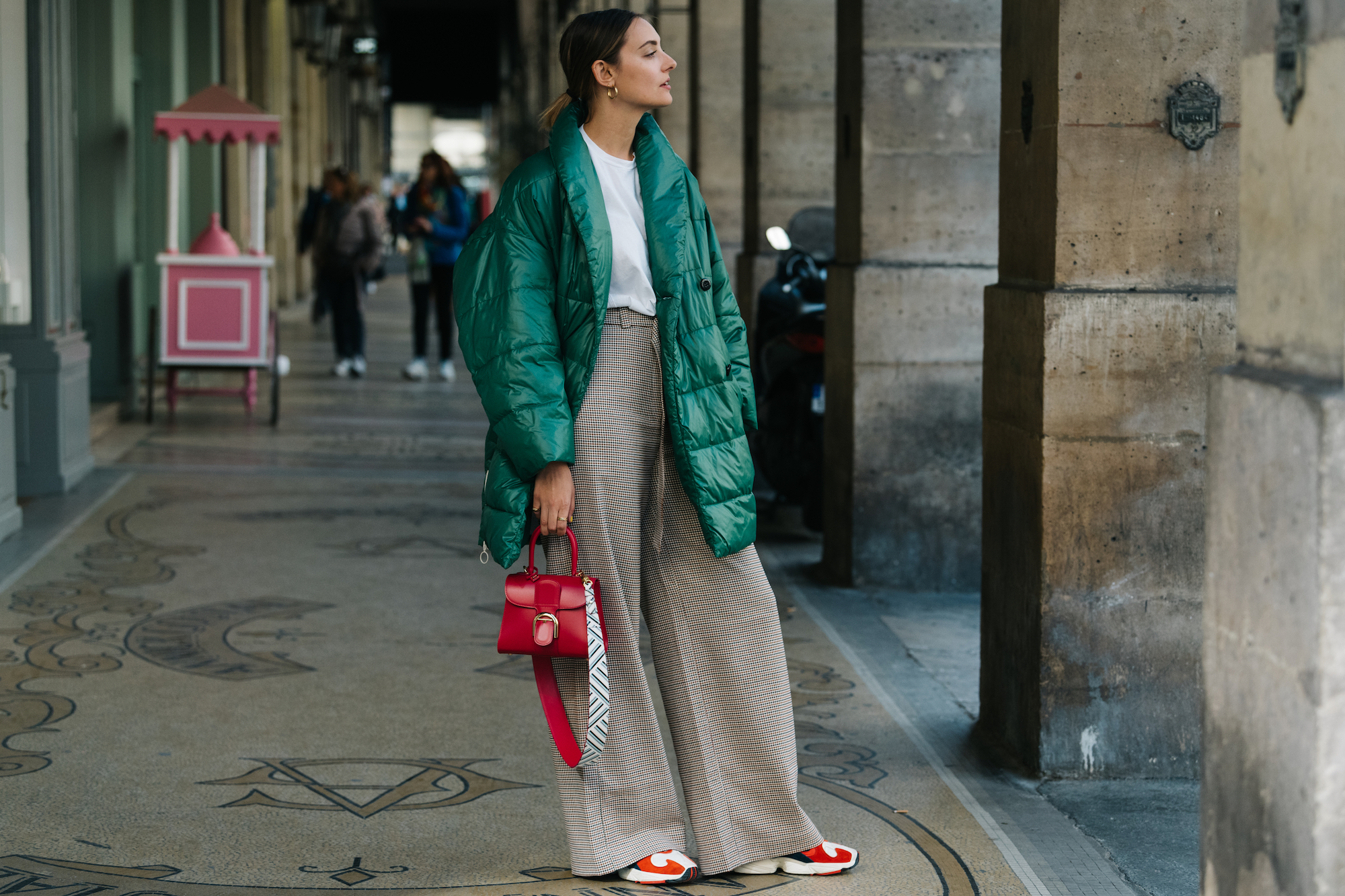 Snapped at Delvaux, PFW - polienne