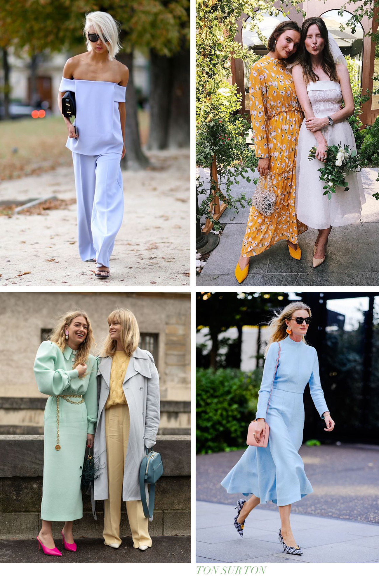 What to wear to weddings Summer parties A huge inspiration post polienne
